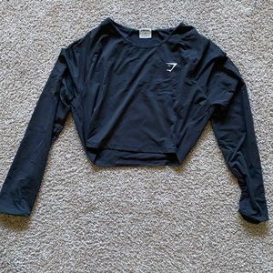 Gymshark cropped long sleeve